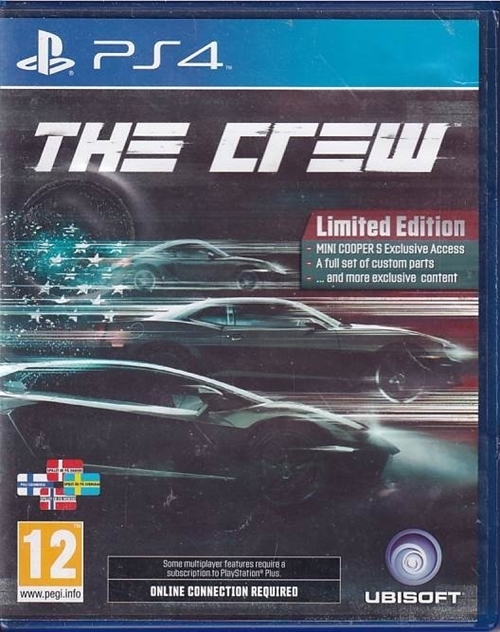 The Crew - Limited Edition - PS4  (B Grade) (Genbrug)